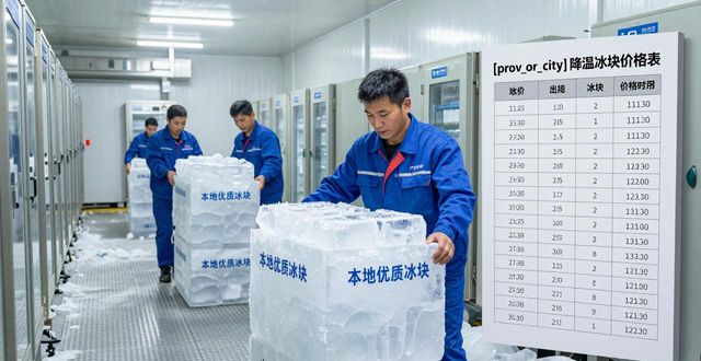 海口降温冰块多少钱一吨？本地制冰厂报价来了