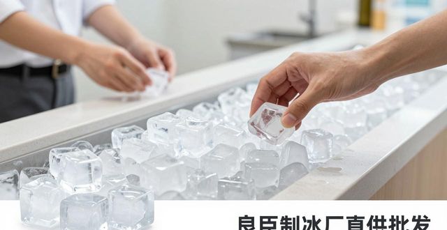 海口食用冰销售 良臣制冰厂直供批发